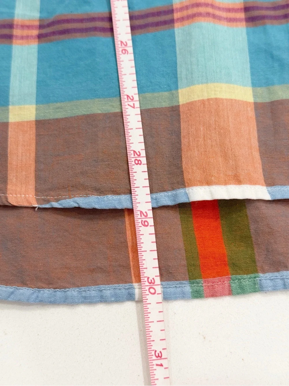 Ralph Lauren NWT Authentic Indian Madras Plaid Shirt